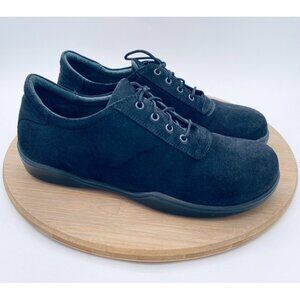 Classic Black Women's Suede Loafers